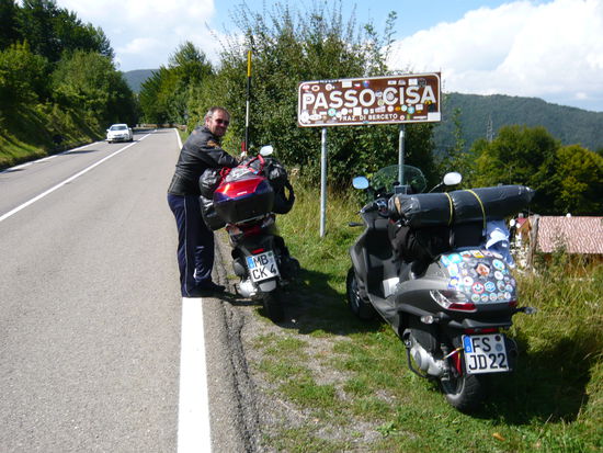 Passo Cisa Grenze zur Toskana
Info