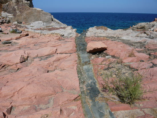 Rote Felsen von Arbatax Sardinien