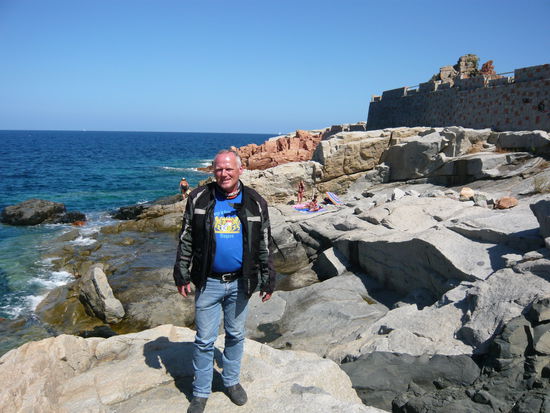 Rote Felsen von Arbatax Sardinien