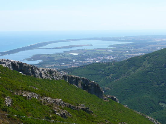 Küstenstrasse um das Cap von Korsika