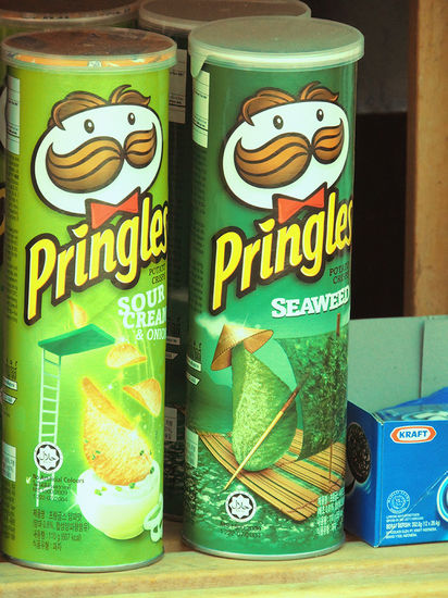 Pringles mit Seegras. Schon mal gesehen?  