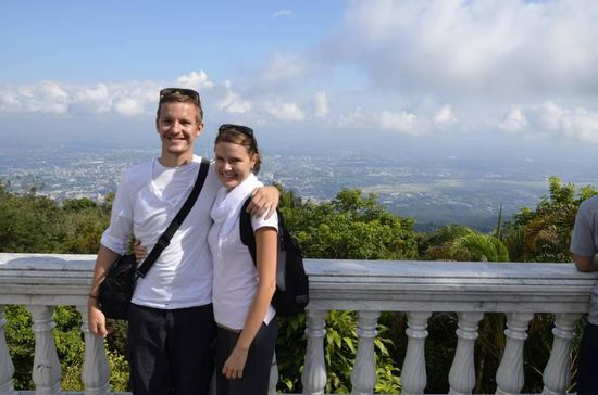 Vom hier oben hatte man einein herrlichen Blick über die Stadt!