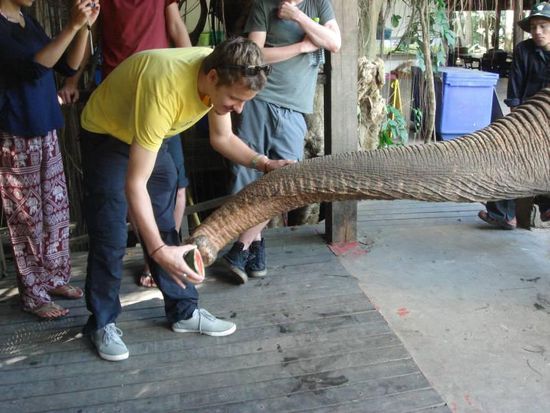 "gib schon her das Ding..."