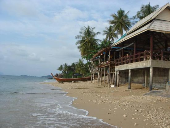 "unser" Strand auf Ko Lanta