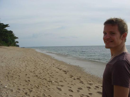 Auf dem Weg zur Massage