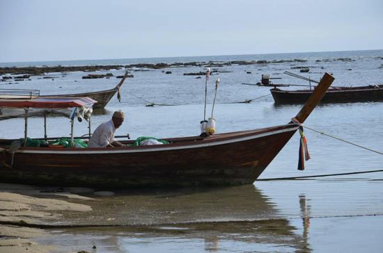Ein Fischer, der täglich aufs Meer rausfährt