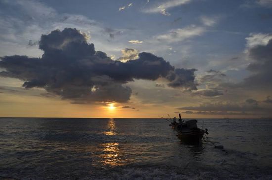 ...hier im Sonnenuntegang