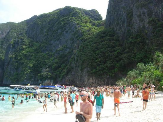 ...leider waren wir hier aber nicht allein, wie man sieht.