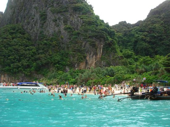 Adieu Strandbad Maya Bay...wir gehen dann mal schnorcheln