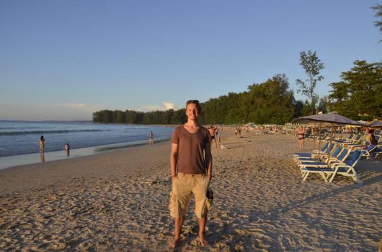 Nai Yang Beach - vor allem im Süden recht touristisch