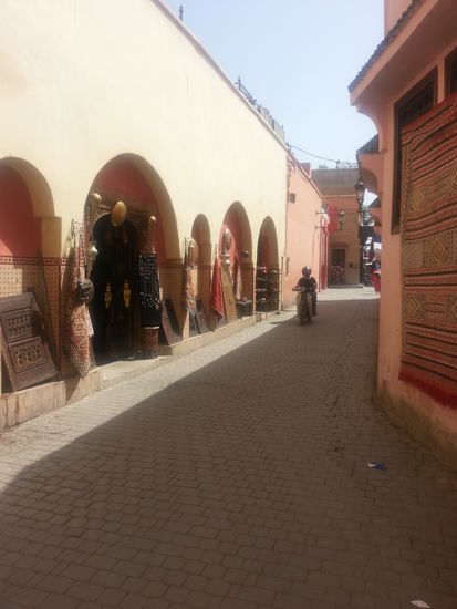 In the streets of Marrakech