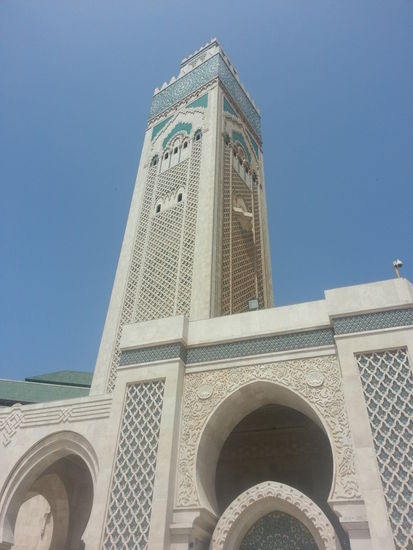 Das gigantische Minarett