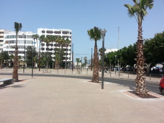 Überall weiße Häuser