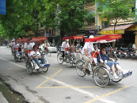 perfekt fuer die Touris: das Cyclo