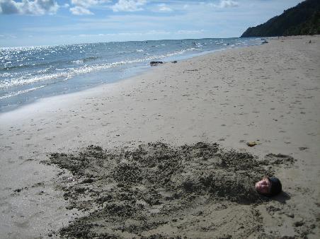 Strandspiele ... wer findet mich?