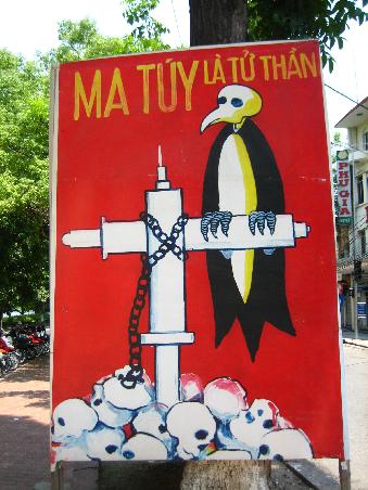 was genau hat dieses Plakat zu bedeuten? Soll man jetzt keine Spritzen mehr bekommen?