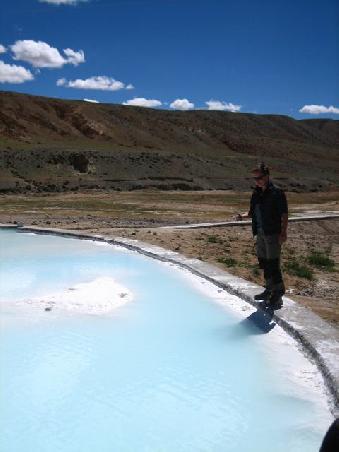 die hot springs, die wirklich hot waren!