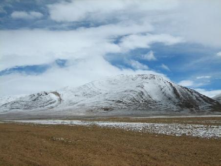 die Wolken hinterlassen ihre Spuren: Schnee