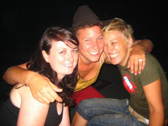 die Australierin, i und Gisi