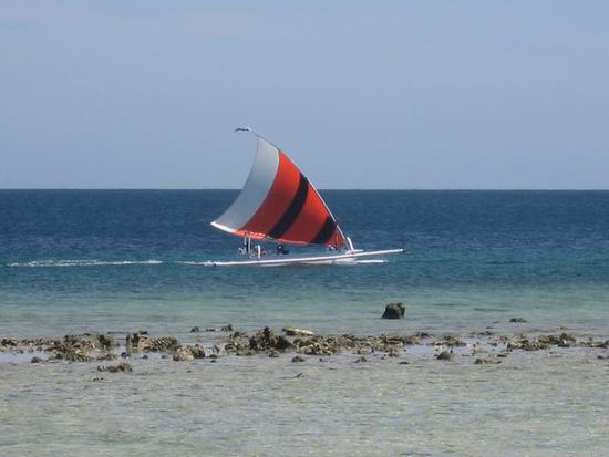 einmal kurz um die Insel bitte