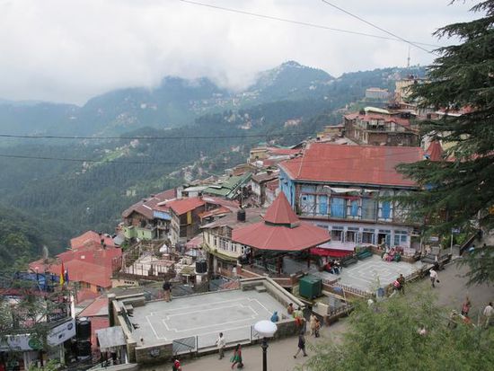 Stadtbild Shimla