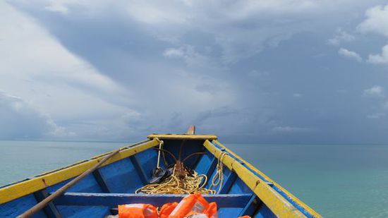 und der Regen naht