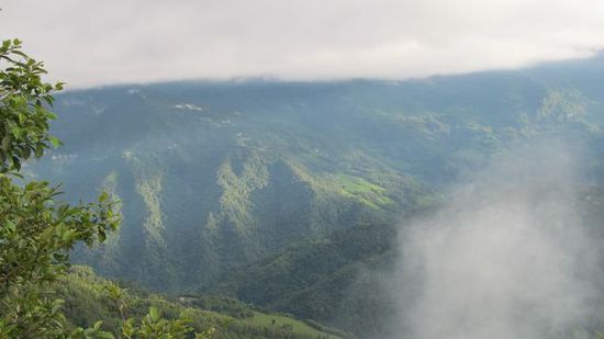 und schoen langsam verzieht sich der Nebel und gibt die Sicht frei auf: