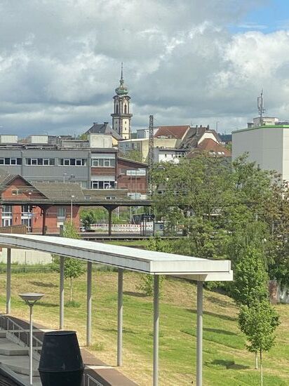 Blick nach Völklingen