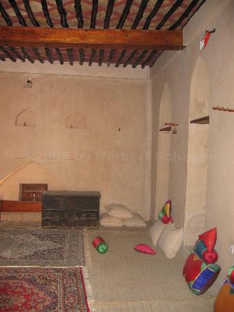 Innenraum im Fort Barka