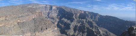 Panorama des Grand Canyon des Omans