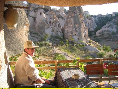 Blick vom Balkon