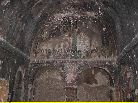 Bahhtin Samanligi Kilise - Wandmalereien