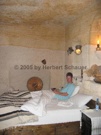 Schlafen in der Höhle!