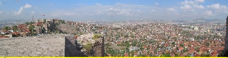 Panorama von Ankara vom Zitadellenhügel