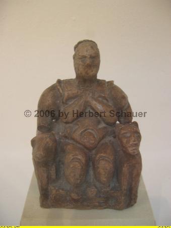 Statue der Muttergöttin - Catal Höyük - 5759 v. Chr.