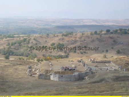 große Basilika von Antiochia - mit deutscher Reisegruppe