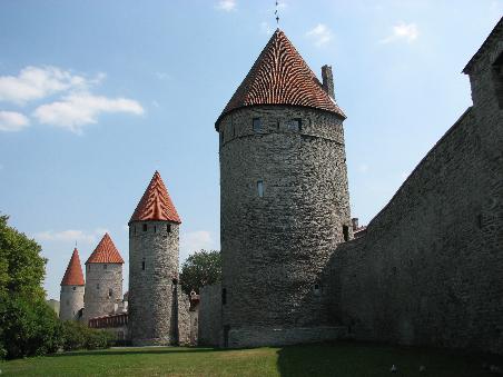 alte Stadtmauer in Tallinn