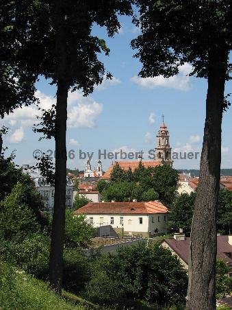 Blick vom Zitadellenbereich auf die Altstadt