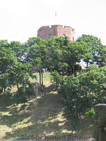 Reste der oberen Burg - der Gedimina-Turm