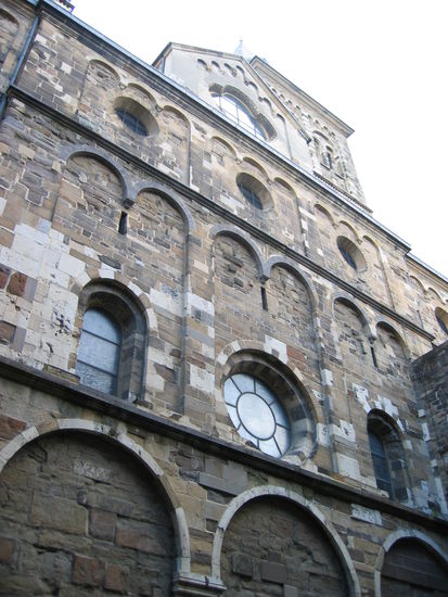 Fassade des Westbaus - im oberen Geschoß ist der Kaisersaal