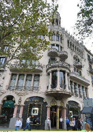 Casa Morera - Passeig de Gracia - Barcelona - Arch.: Domènech i Montaner