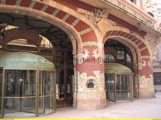 Palau de la Musica - Carrer Sant Pere mes alt - 1908 - Arch.: Lluis Domenech i Montaner