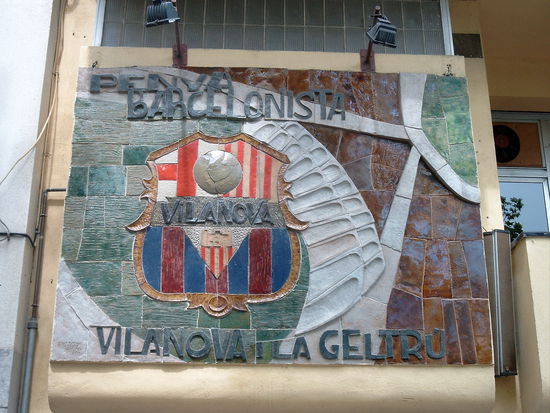 Stadtwappen an der Rambla