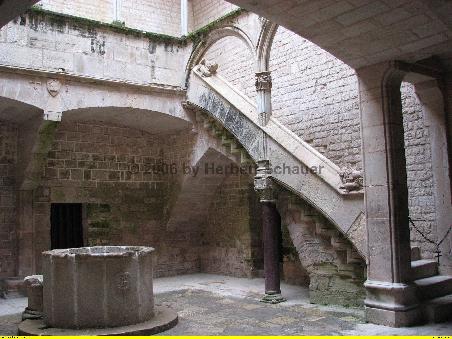 der kleine Königspalast im Kloster