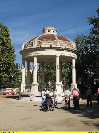 Pavillon im Els Camps Elisis