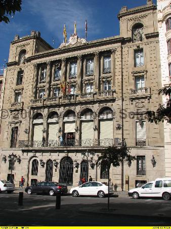 Palau de la Paeria - 18. Jh. - heute Rathaus - Uferseite - av. de Blondel