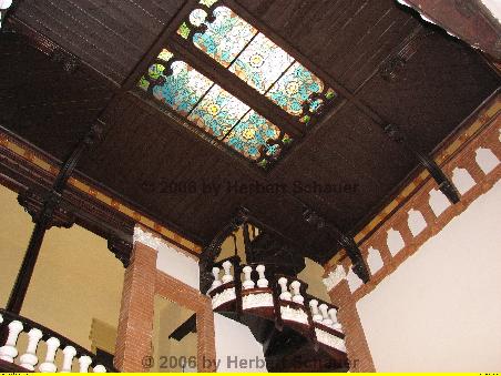 Im Inneren der Casa Domenech