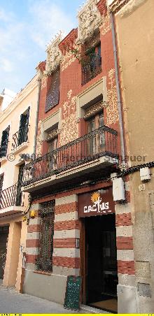 Casa Parera - Carrer Nou, 20 - 1894 - Arch.: Josep Puig i Cadafalch