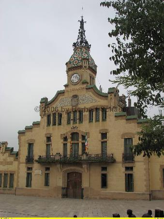Jugendstil am Ortseingang von Granollers
