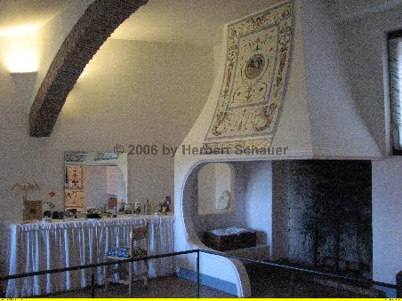 zum Bad umgebaute alte Küche